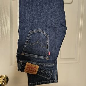 Levi's Men's Dark Blue Straight Jeans 32X32